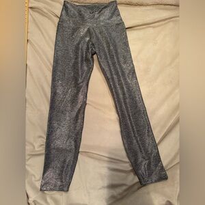 Beyond Yoga Heathered Gray Shine Leggings, small